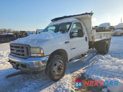 2002 FORD F450 SUPER DUTY DUMP TRUCK 1FDXF46F22EA18341 - główne zdjęcie licytacji z USA - miniatura