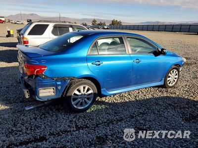 Trzecie zdjęcie samochodu z tyłu: 2009 TOYOTA COROLLA BASE VIN:1NXBU40EX9Z081011 - miniatura