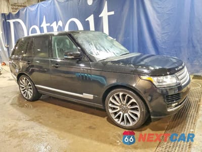 Czwarte zdjęcie samochodu z boku: 2016 LAND ROVER RANGE ROVER SUPERCHARGED VIN:SALGS2EFXGA286759 - miniatura