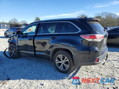 Drugie zdjęcie samochodu z przodu: 2016 TOYOTA HIGHLANDER XLE VIN:5TDJKRFH1GS283368 - miniatura