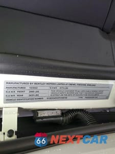 Zdjęcie 12 z 13 samochodu: 2023 BENTLEY CONTINENTAL GT VIN:SCBDG4ZGXPC005190 - miniatura