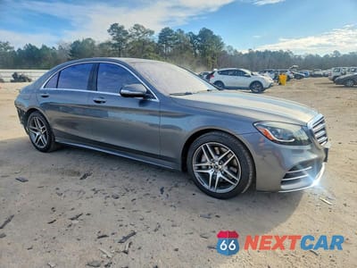 Czwarte zdjęcie samochodu z boku: 2020 MERCEDES-BENZ S 560 4MATIC VIN:WDDUG8GB7LA523152 - miniatura