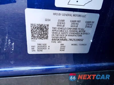 Zdjęcie 14 z 14 samochodu: 2024 ACURA ZDX A-SPEC VIN:4W5KHNRL7RZ519652 - miniatura