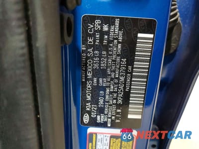 Zdjęcie 12 z 12 samochodu: 2021 KIA RIO S VIN:3KPA25AD1ME379164 - miniatura