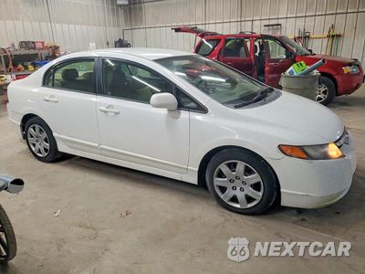 Czwarte zdjęcie samochodu z boku: 2007 HONDA CIVIC LX VIN:2HGFA16517H304736 - miniatura