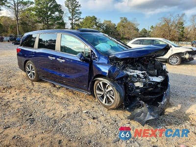 Czwarte zdjęcie samochodu z boku: 2024 HONDA ODYSSEY TOURING VIN:5FNRL6H8XRB004339 - miniatura