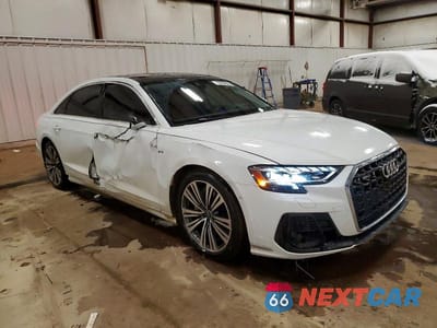 Czwarte zdjęcie samochodu z boku: 2024 AUDI A8 L VIN:WAULDAF88RN005867 - miniatura