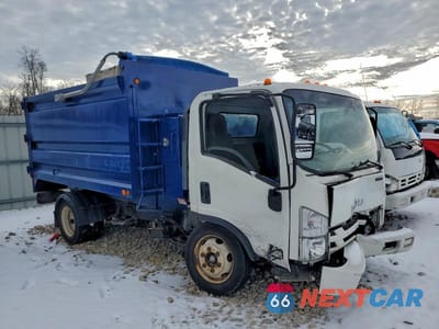 Czwarte zdjęcie samochodu z boku: 2020 ISUZU NPR HD REFUSE TRUCK VIN:54DC4W1B6LS802433 - miniatura