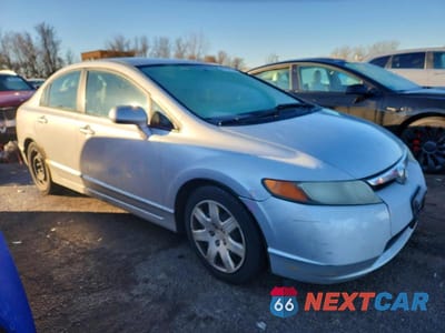 Czwarte zdjęcie samochodu z boku: 2006 HONDA CIVIC LX VIN:1HGFA16516L144987 - miniatura