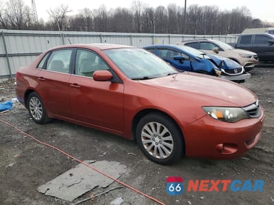 Czwarte zdjęcie samochodu z boku: 2010 SUBARU IMPREZA 2.5I PREMIUM VIN:JF1GE6B62AH506958 - miniatura