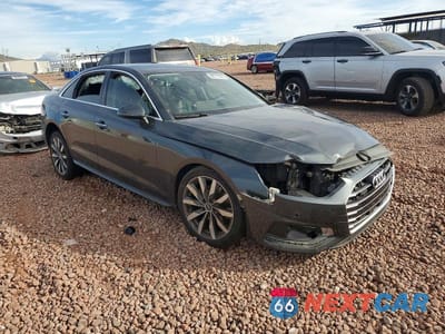 Czwarte zdjęcie samochodu z boku: 2021 AUDI A4 PREMIUM 40 VIN:WAUABAF4XMA035835 - miniatura
