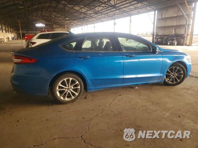 Trzecie zdjęcie samochodu z tyłu: 2020 FORD FUSION SE VIN:3FA6P0HD6LR150458 - miniatura