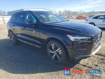 Czwarte zdjęcie samochodu z boku: 2021 VOLVO XC60 T5 R-DESIGN VIN:YV4102DM1M1846647 - miniatura