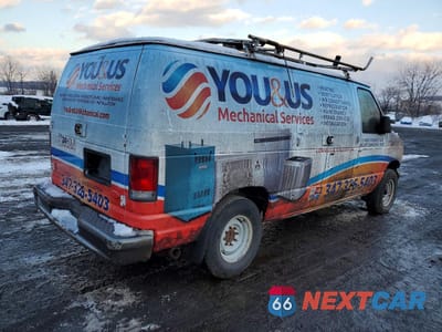 Trzecie zdjęcie samochodu z tyłu: 2005 FORD E350 UTILITY / SERVICE VAN VIN:1FTSE34L05HB03475 - miniatura