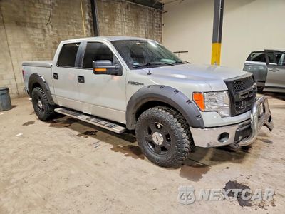 Czwarte zdjęcie samochodu z boku: 2014 FORD F150 SUPERCREW VIN:1FTEW1CMXEKE57497 - miniatura