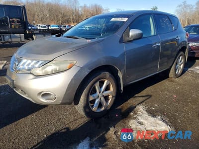2009 NISSAN MURANO S JN8AZ18W29W206413 - główne zdjęcie licytacji z USA - miniatura