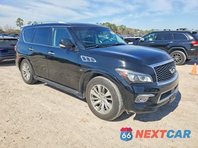 Czwarte zdjęcie samochodu z boku: 2016 INFINITI QX80 VIN:JN8AZ2NF1G9610888 - miniatura