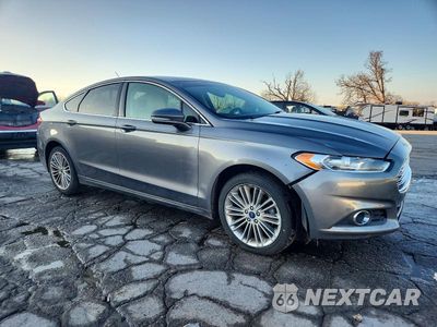 Czwarte zdjęcie samochodu z boku: 2014 FORD FUSION SE VIN:3FA6P0H9XER196020 - miniatura
