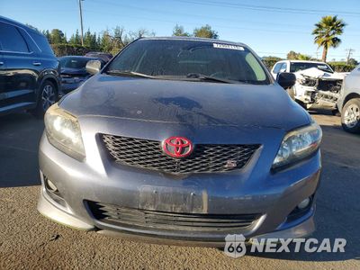 Piąte zdjęcie samochodu w środku: 2010 TOYOTA COROLLA BASE VIN:2T1BU4EE6AC364505 - miniatura