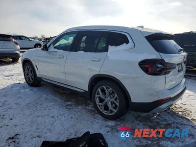 Drugie zdjęcie samochodu z przodu: 2023 BMW X3 XDRIVE30I VIN:5UX53DP04P9R98250 - miniatura