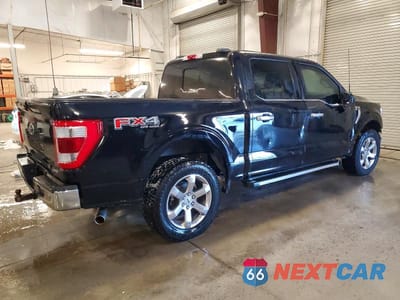 Trzecie zdjęcie samochodu z tyłu: 2022 FORD F150 SUPERCREW VIN:1FTFW1E8XNKE24522 - miniatura