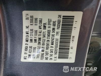 Zdjęcie 13 z 15 samochodu: 2014 HONDA ACCORD EXL VIN:1HGCR2F85EA262367 - miniatura