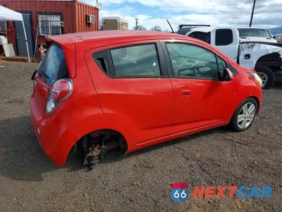 Trzecie zdjęcie samochodu z tyłu: 2015 CHEVROLET SPARK LS VIN:KL8CB6S92FC755849 - miniatura