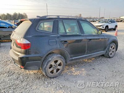 Trzecie zdjęcie samochodu z tyłu: 2007 BMW X3 3.0SI VIN:WBXPC93437WF20179 - miniatura
