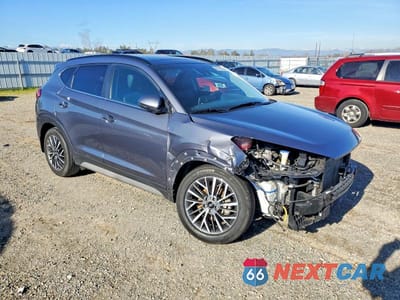 Czwarte zdjęcie samochodu z boku: 2021 HYUNDAI TUCSON ULTIMATE VIN:KM8J33AL9MU333927 - miniatura