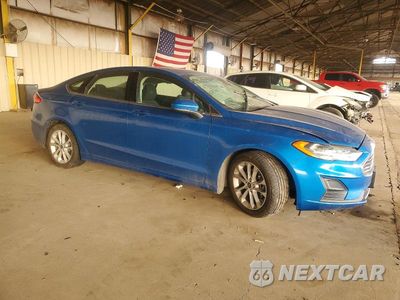Czwarte zdjęcie samochodu z boku: 2020 FORD FUSION SE VIN:3FA6P0HD6LR150458 - miniatura