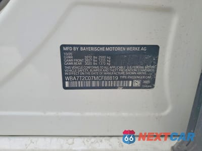 Zdjęcie 12 z 12 samochodu: 2021 BMW 740 I VIN:WBA7T2C07MCF88819 - miniatura