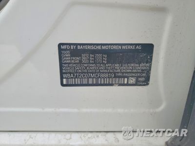 Zdjęcie 12 z 12 samochodu: 2021 BMW 740 I VIN:WBA7T2C07MCF88819 - miniatura