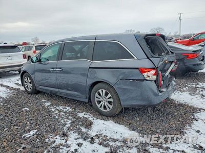Drugie zdjęcie samochodu z przodu: 2017 HONDA ODYSSEY SE VIN:5FNRL5H32HB014781 - miniatura