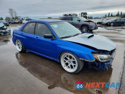 Czwarte zdjęcie samochodu z boku: 2006 SUBARU IMPREZA WRX VIN:JF1GD79646G515642 - miniatura