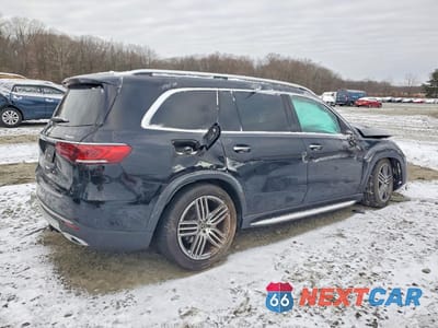 Trzecie zdjęcie samochodu z tyłu: 2023 MERCEDES-BENZ GLS 450 4MATIC VIN:4JGFF5KEXPB011001 - miniatura