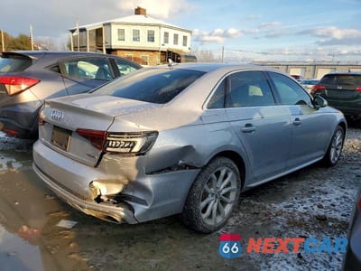 Trzecie zdjęcie samochodu z tyłu: 2019 AUDI A4 PREMIUM VIN:WAUDNAF49KN004389 - miniatura