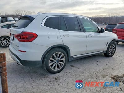 Trzecie zdjęcie samochodu z tyłu: 2019 BMW X3 XDRIVE30I VIN:5UXTR9C55KLP88661 - miniatura