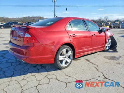 Trzecie zdjęcie samochodu z tyłu: 2010 FORD FUSION SPORT VIN:3FAHP0KCXAR151800 - miniatura