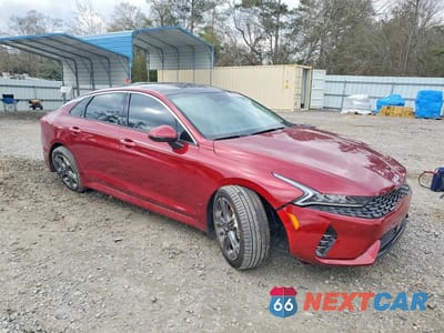 Czwarte zdjęcie samochodu z boku: 2023 KIA K5 EX VIN:5XXG34J26PG222452 - miniatura