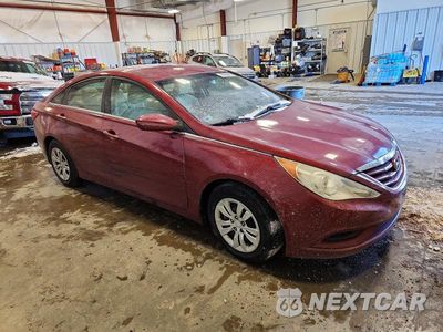 Czwarte zdjęcie samochodu z boku: 2012 HYUNDAI SONATA GLS VIN:5NPEB4AC6CH458116 - miniatura