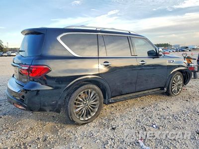 Trzecie zdjęcie samochodu z tyłu: 2019 INFINITI QX80 LUXE VIN:JN8AZ2NF1K9682778 - miniatura