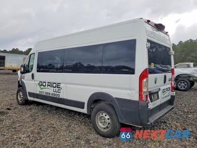 Drugie zdjęcie samochodu z przodu: 2021 RAM PROMASTER 2500 WHEELCHAIR VAN ** PRIOR FLEET ** VIN:3C6LRVPG7ME507517 - miniatura