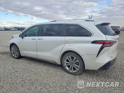 Drugie zdjęcie samochodu z przodu: 2022 TOYOTA SIENNA LIMITED VIN:5TDERKECXNS098548 - miniatura