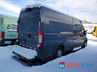 Trzecie zdjęcie samochodu z tyłu: 2020 RAM PROMASTER 3500 DELIVERY VAN VIN:3C6URVJG3LE128722 - miniatura