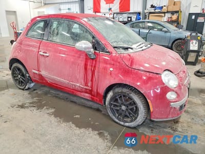 Czwarte zdjęcie samochodu z boku: 2013 FIAT 500 LOUNGE VIN:3C3CFFER4DT515814 - miniatura