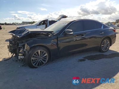 2023 INFINITI Q50 LUXE JN1EV7BP8PM512993 - główne zdjęcie licytacji z USA - miniatura