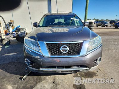 Piąte zdjęcie samochodu w środku: 2014 NISSAN PATHFINDER S VIN:5N1AR2MN9EC710088 - miniatura