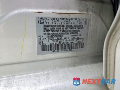 Zdjęcie 12 z 12 samochodu: 2021 NISSAN SENTRA SV VIN:3N1AB8CV7MY289381 - miniatura