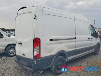 Trzecie zdjęcie samochodu z tyłu: 2023 FORD TRANSIT T-250 CARGO - RUNS & DRIVES - PRIOR FLEET VIN:1FTBR1C80PKA07034 - miniatura