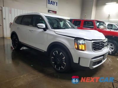 Czwarte zdjęcie samochodu z boku: 2024 KIA TELLURIDE SX-PRESTIGE VIN:5XYP5DGC9RG455671 - miniatura